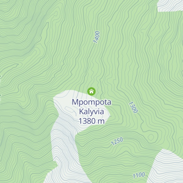 Map of Mpompota Kalyvia