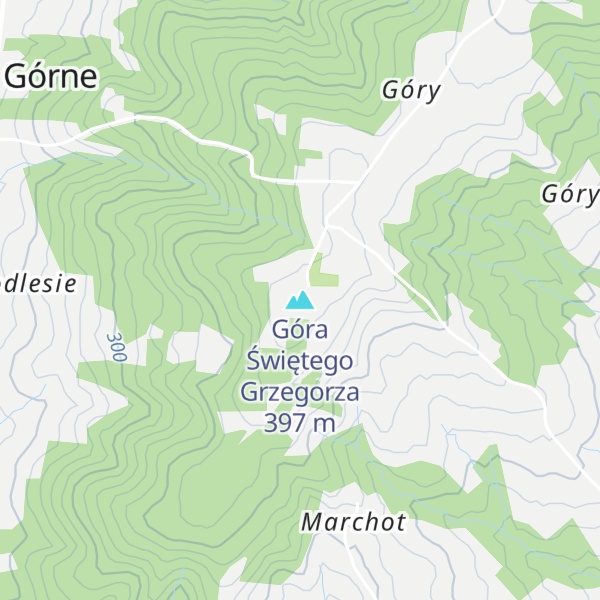 Map of Góra Świętego Grzegorza