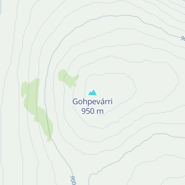 Map of Gohpevárri