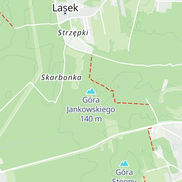 Map of Góra Jankowskiego