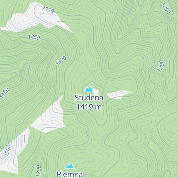 Map of Studena