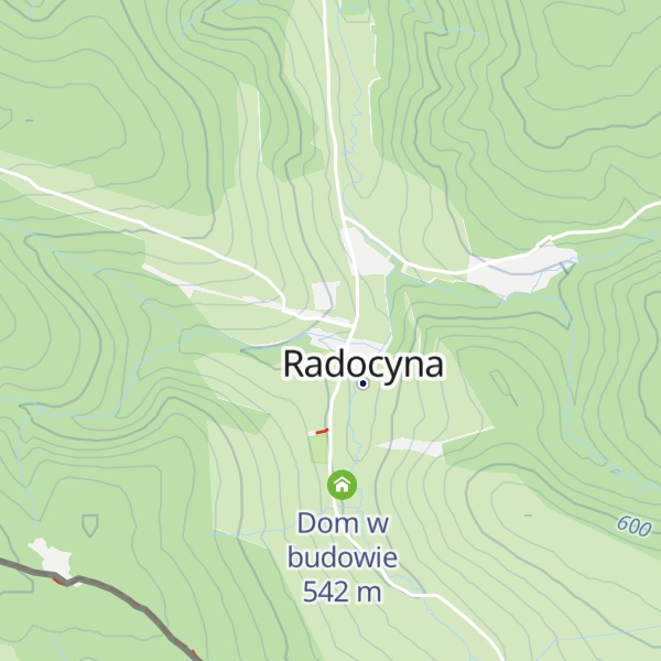 Map of Budynek letniskowy