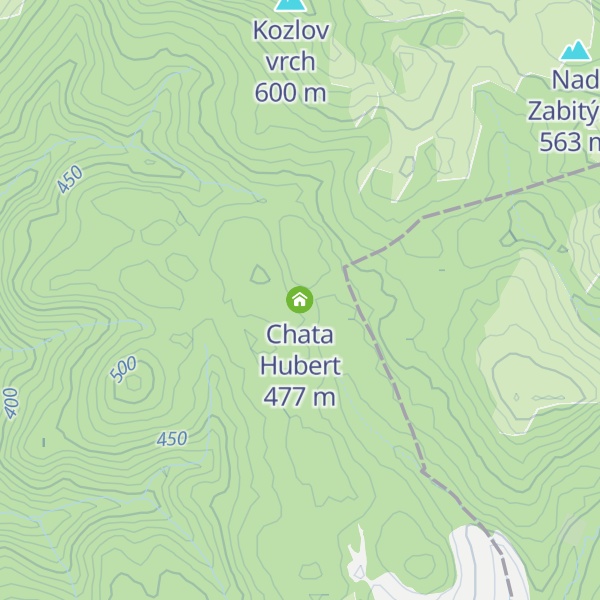 Map of Chata Hubert