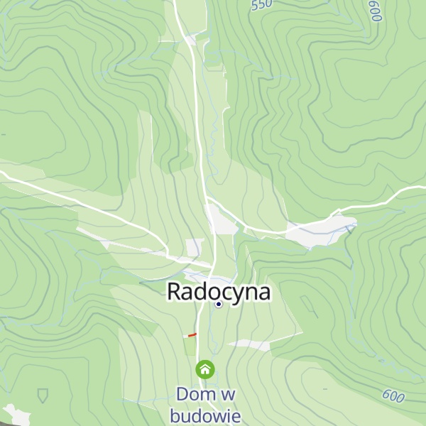 Map of Wilcza Dolina