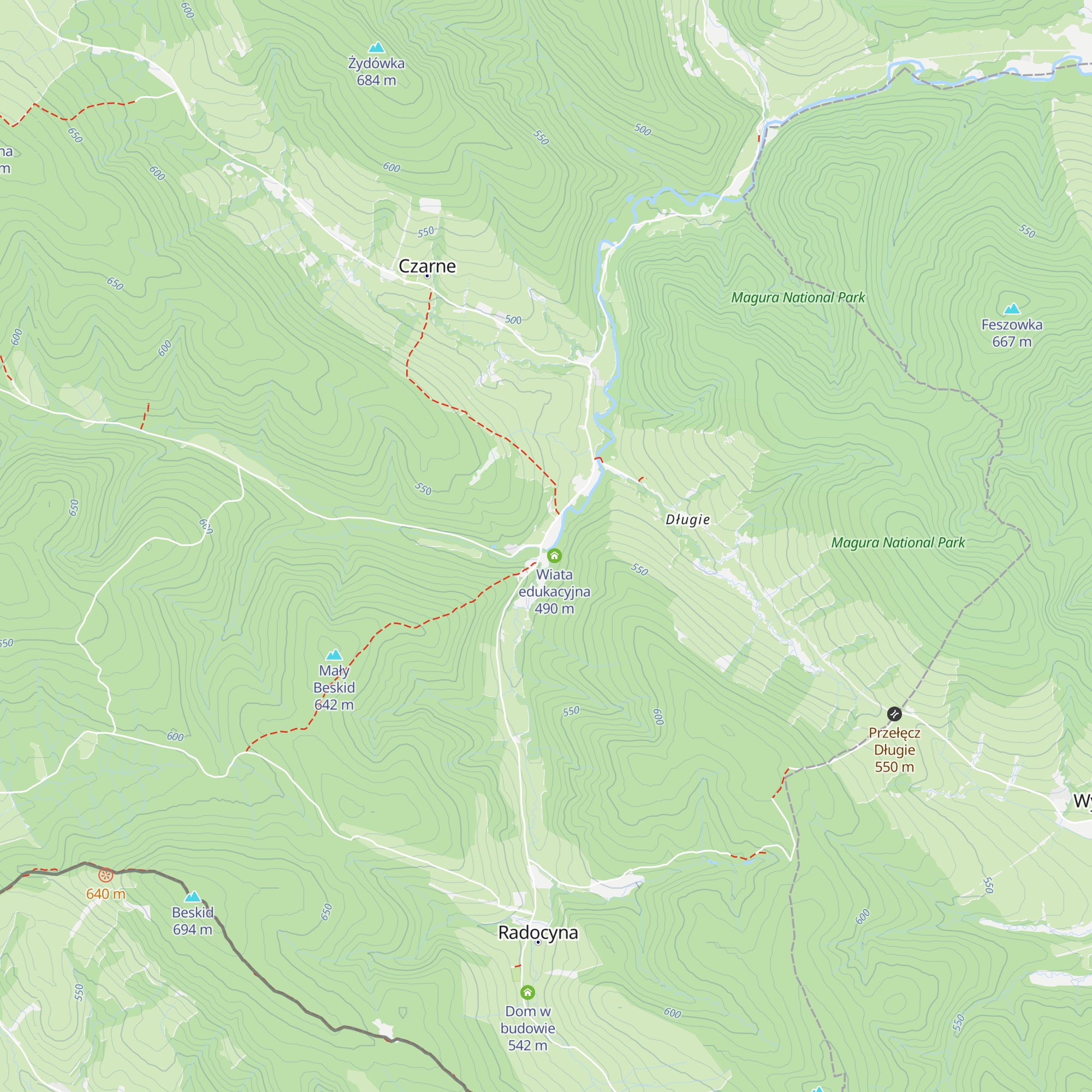 Punkt informacyjny map