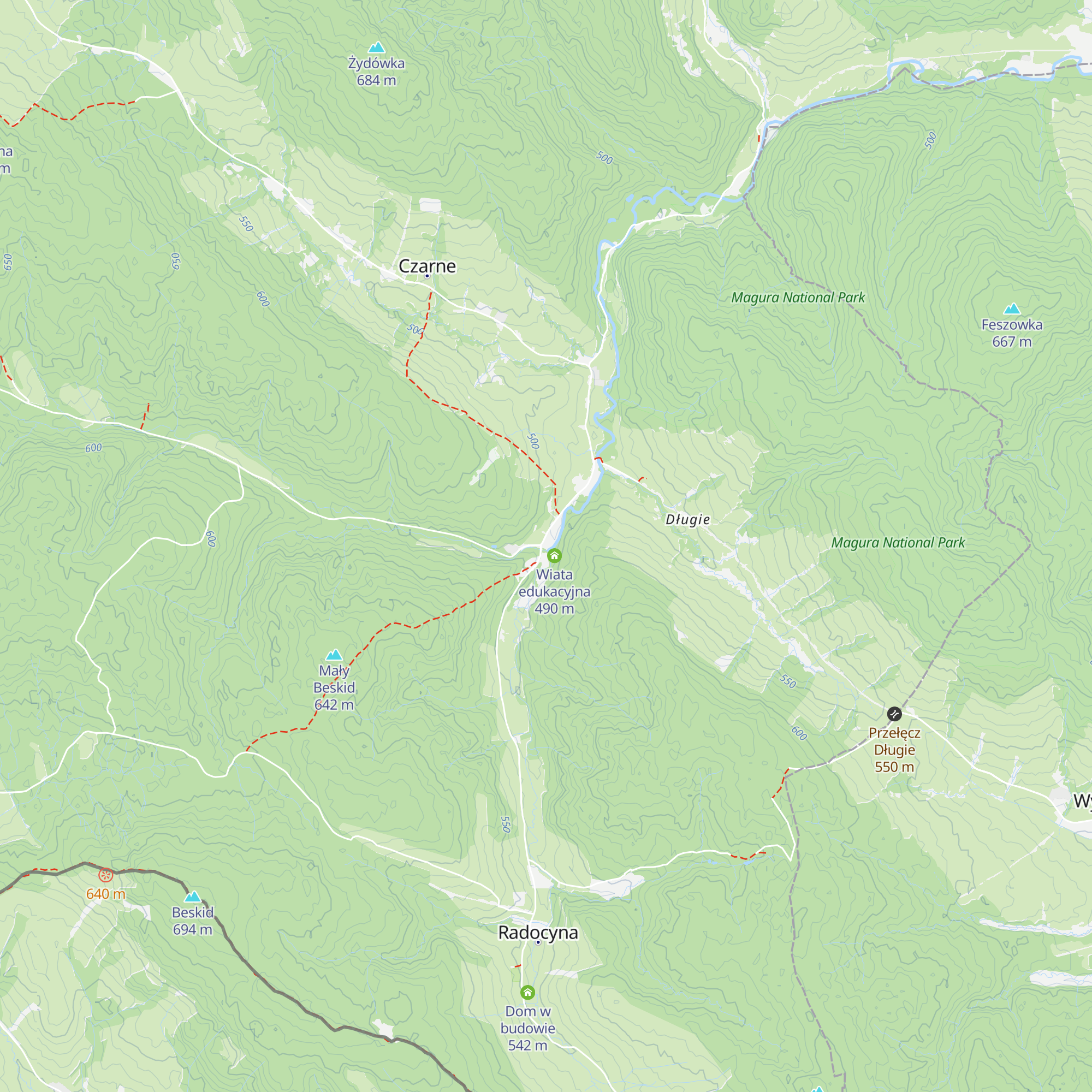 Punkt informacyjny map