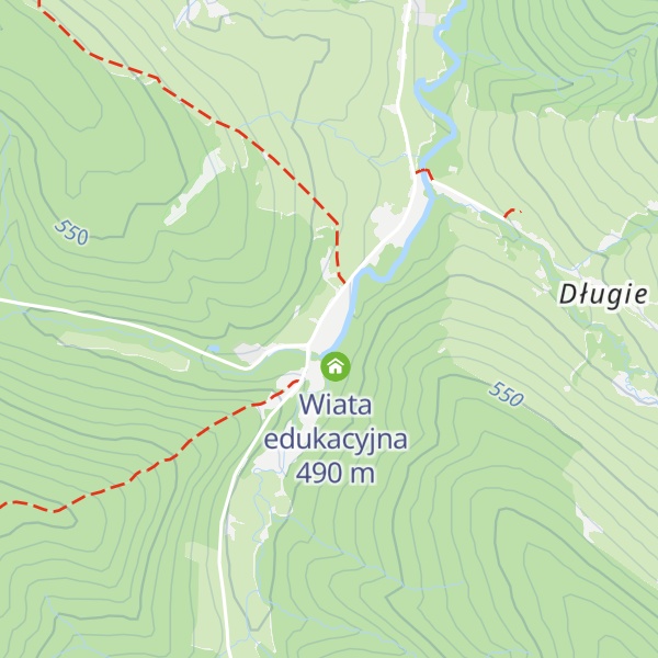 Map of Ośrodek Szkoleniowo Wypoczynkowy "Radocyna"