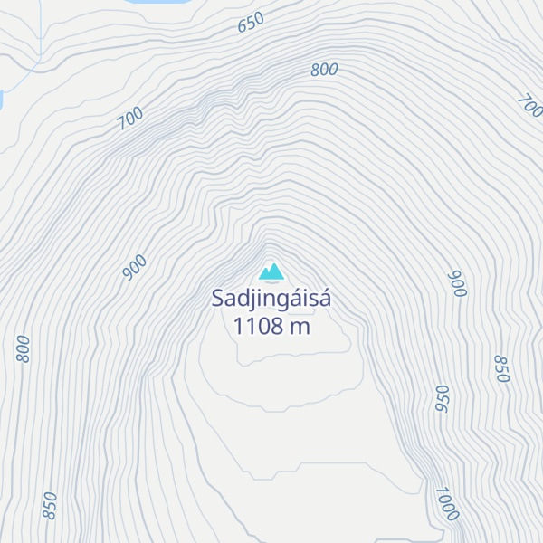 Map of Sadjingáisá