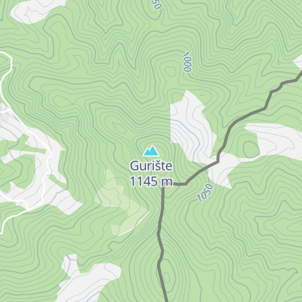 Map of Gurište