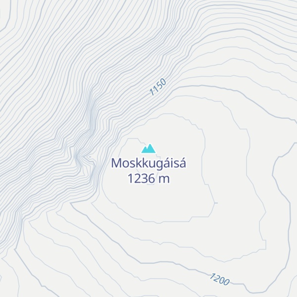 Map of Moskkugáisá