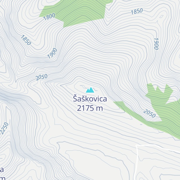 Map of Šaškovica