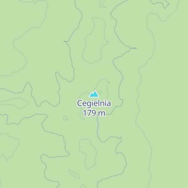 Map of Cegielnia