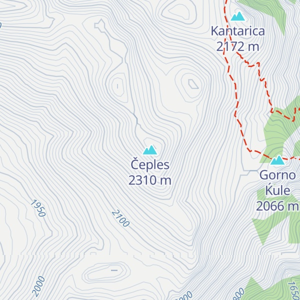 Map of Čeples