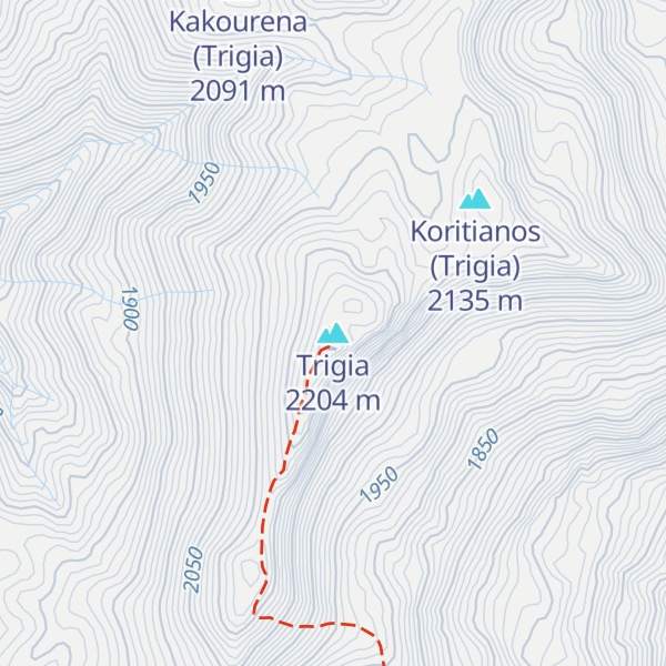 Map of Trigia