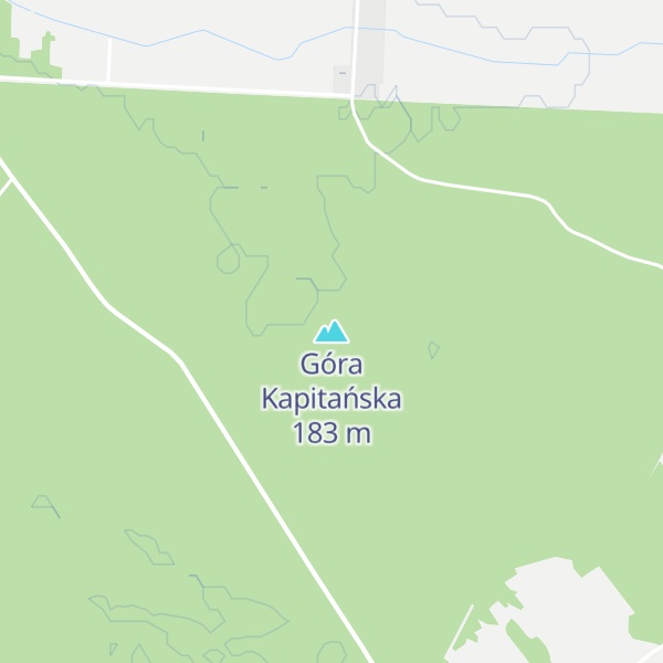 Map of Góra Kapitańska