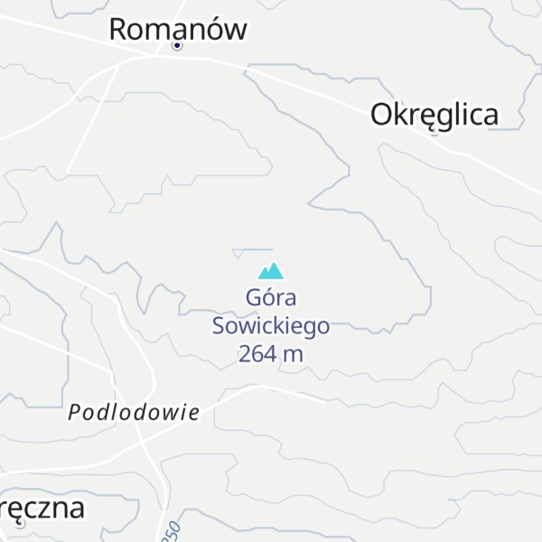 Map of Góra Sowickiego