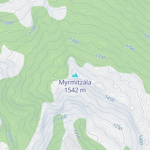Map of Myrmitzála