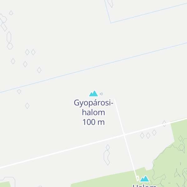 Map of Gyopárosi-halom