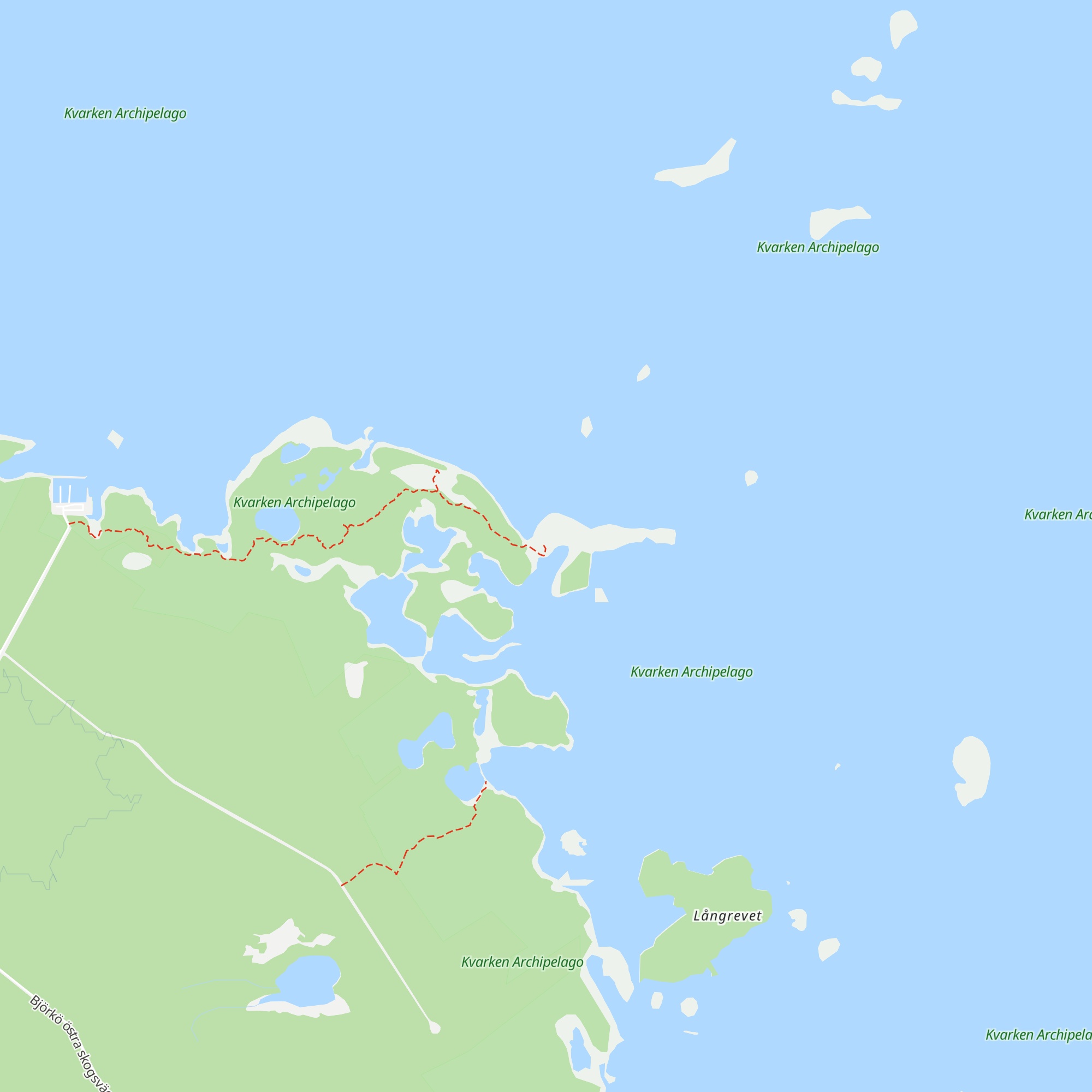 Public accessible hut map