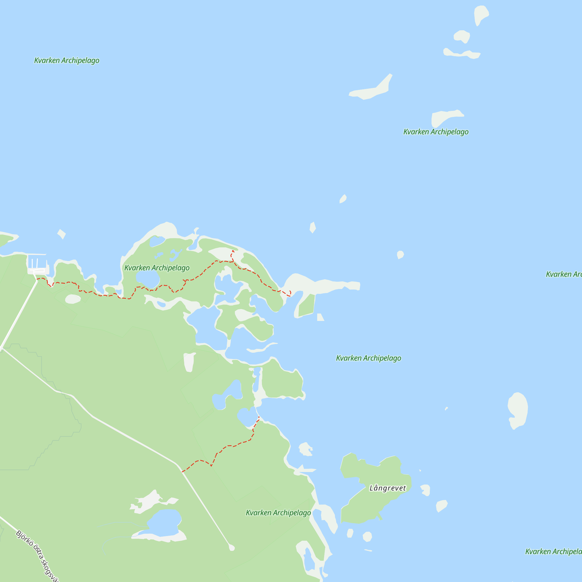 Public accessible hut map