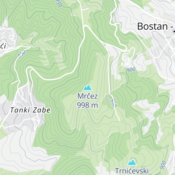 Map of Mrčez