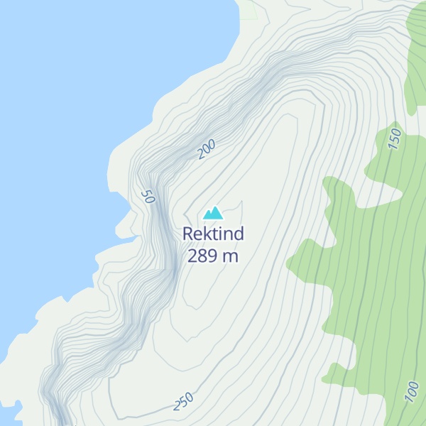 Map of Rektind