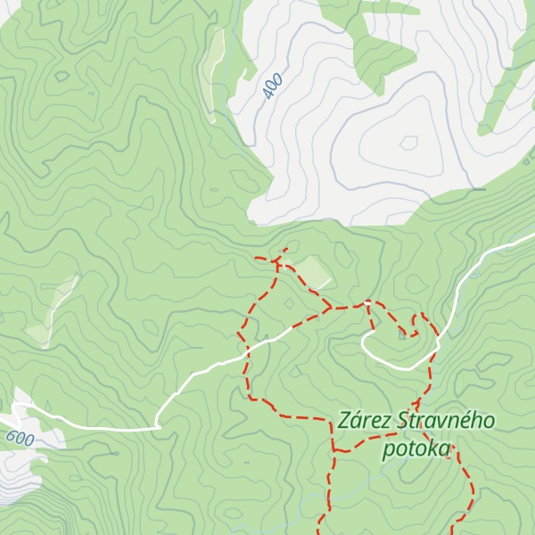 Map of Hospodárska budova
