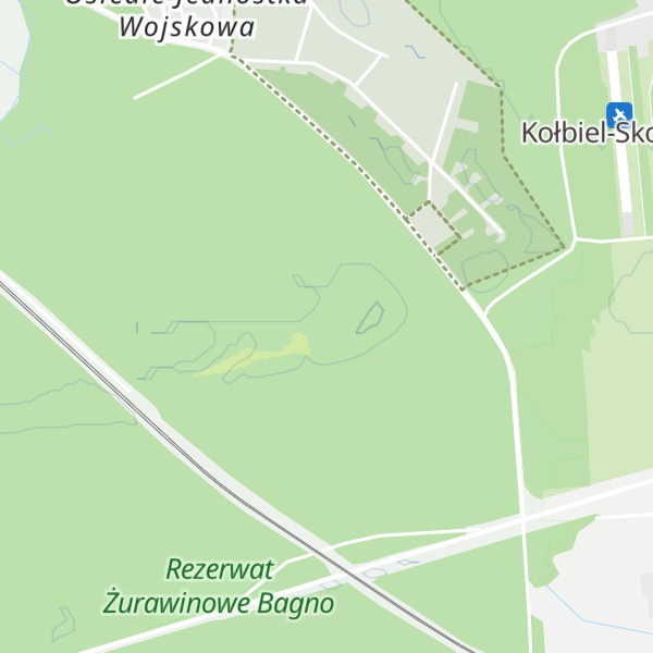 Map of Biała Góra