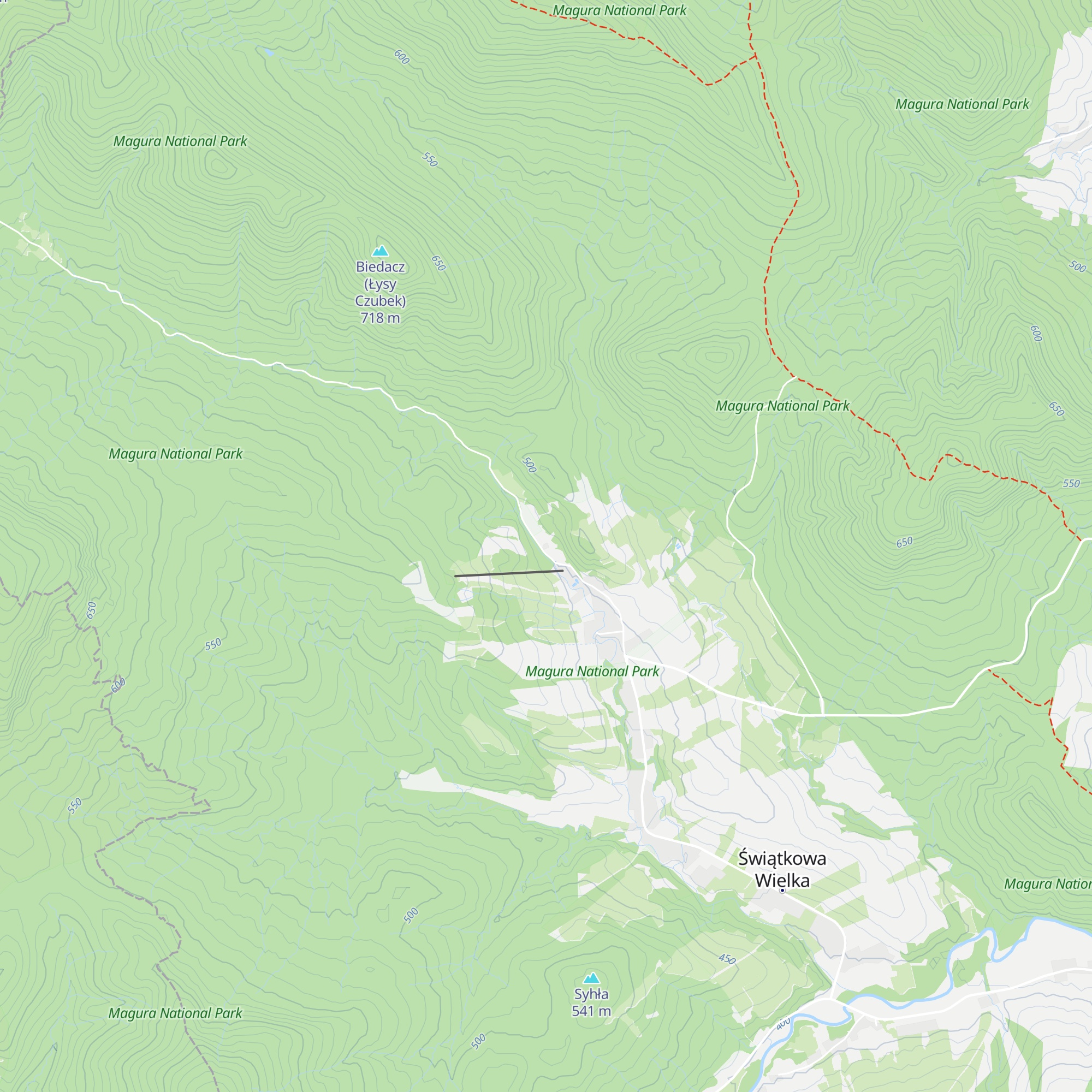 Leśniczówka map