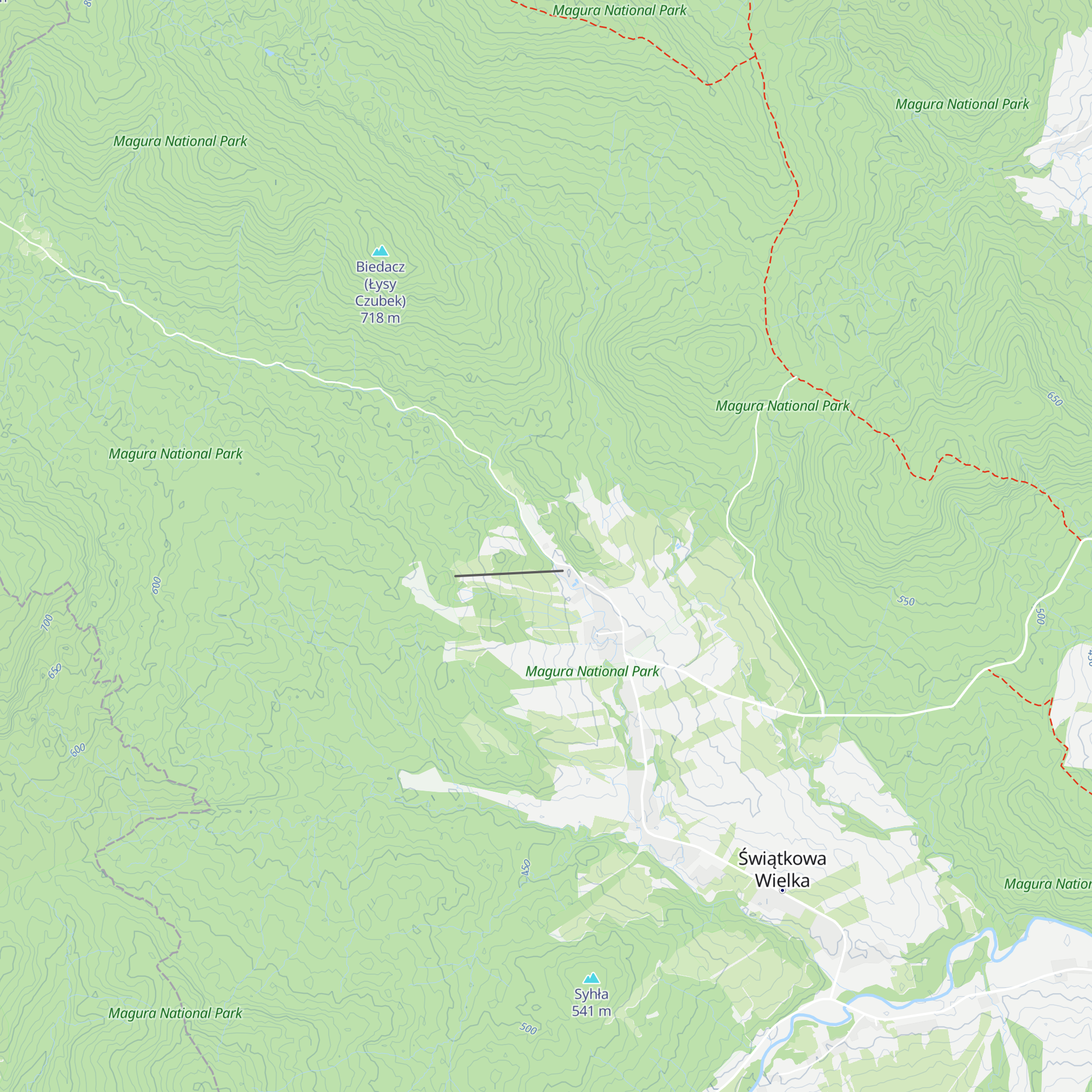 Leśniczówka map
