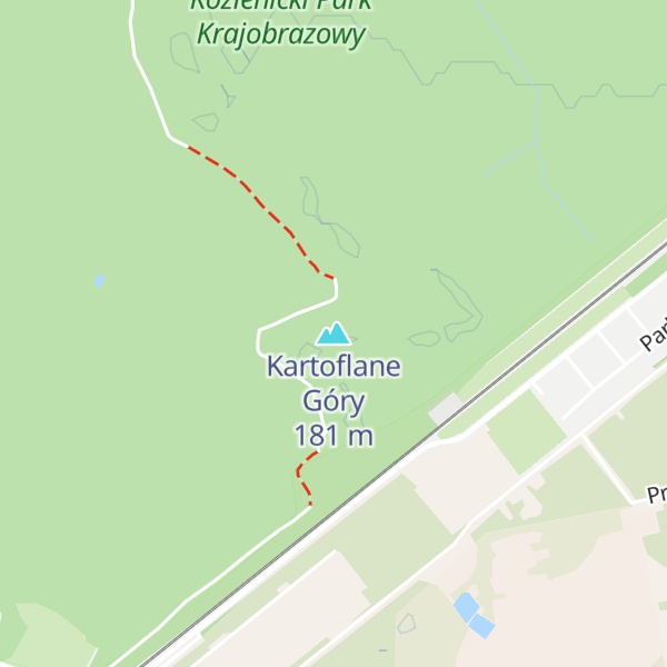 Map of Kartoflane Góry