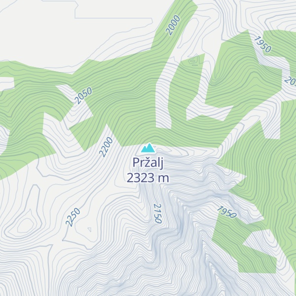 Map of Pržalj