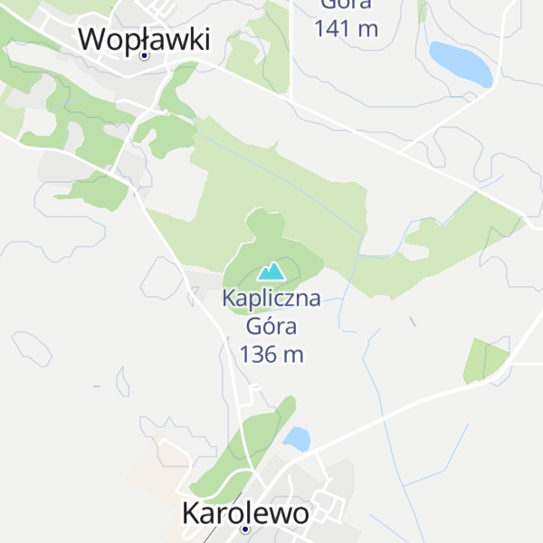 Map of Kapliczna Góra