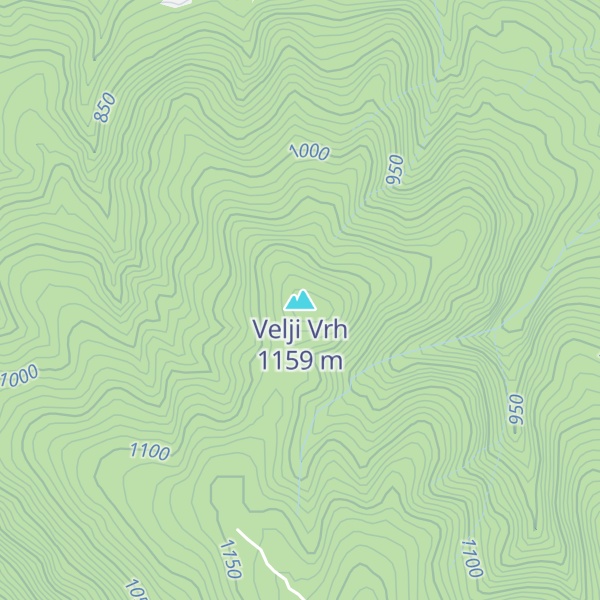 Map of Velji Vrh