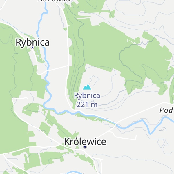 Map of Rybnica