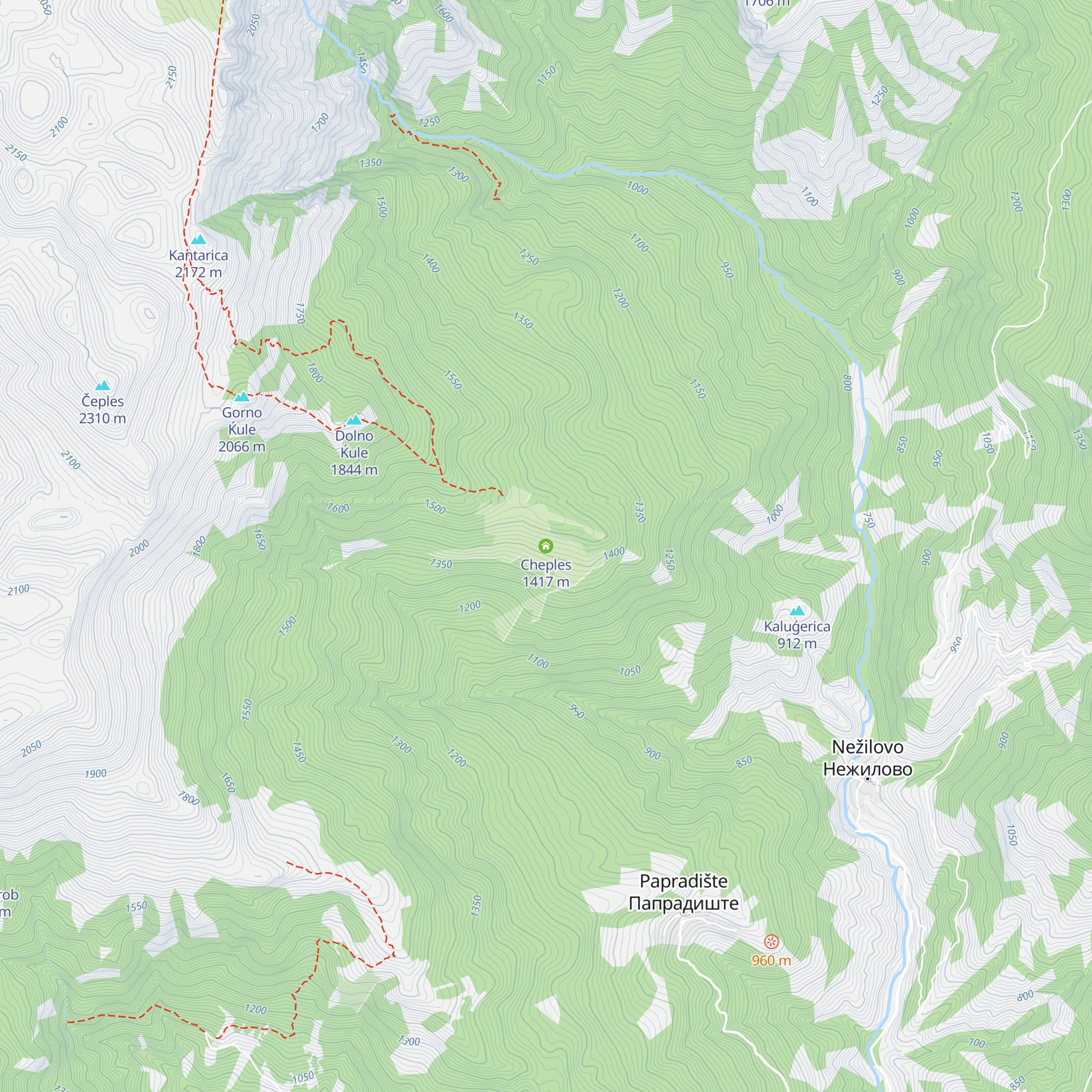 Cheples map