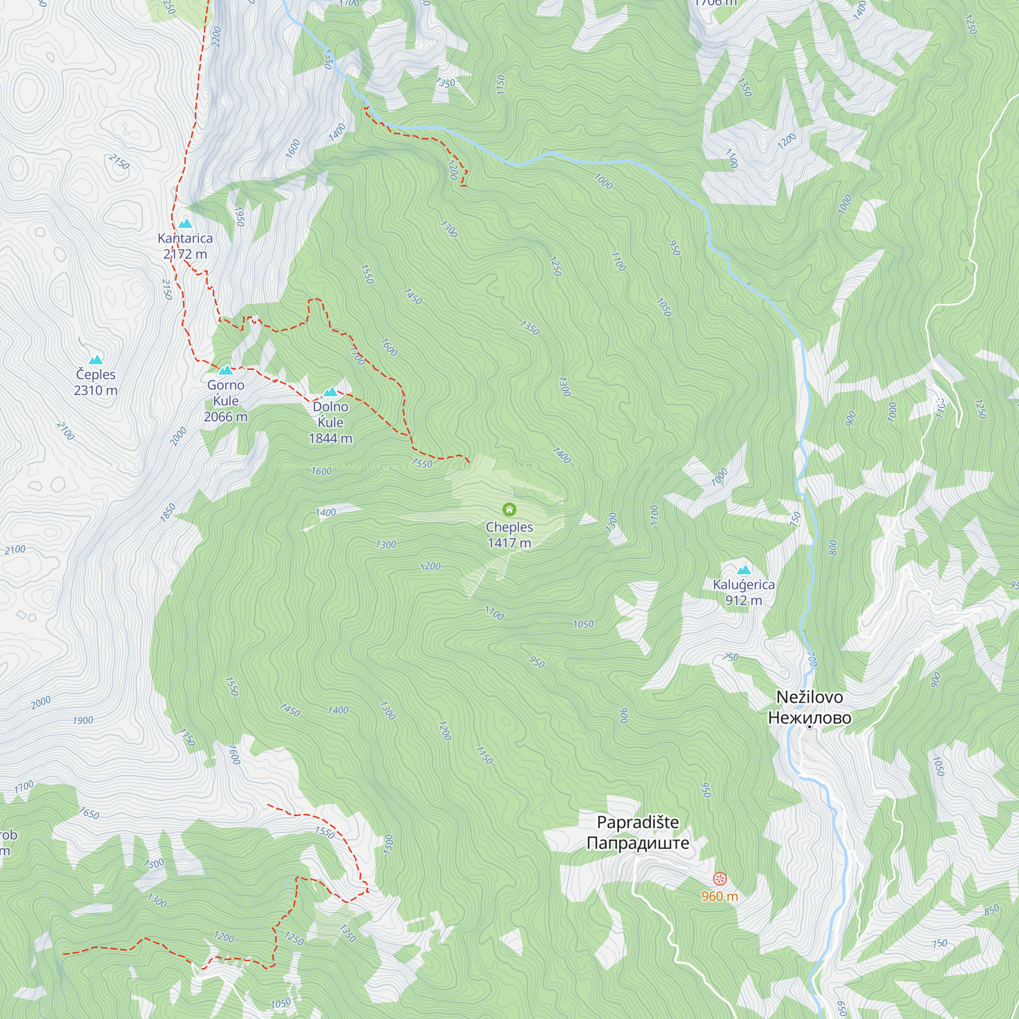 Cheples map
