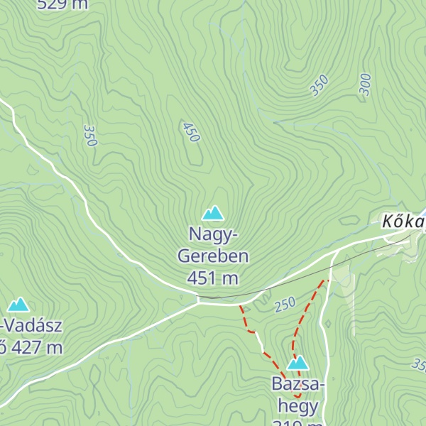 Map of Nagy-Gereben