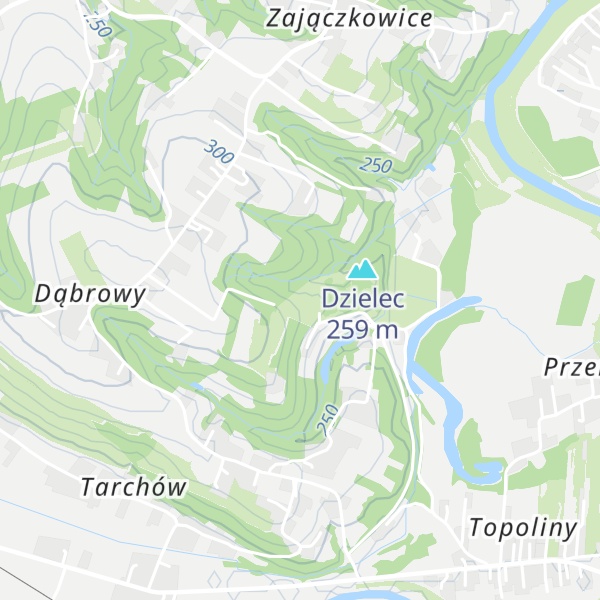 Map of Chata Słowiańska