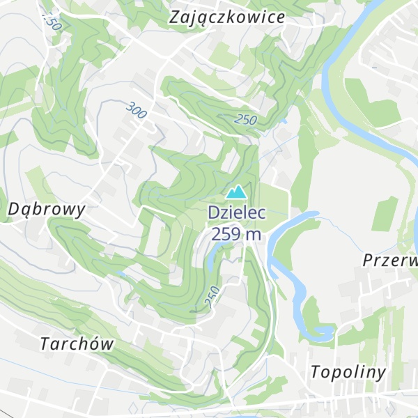 Map of Chata Słowiańska