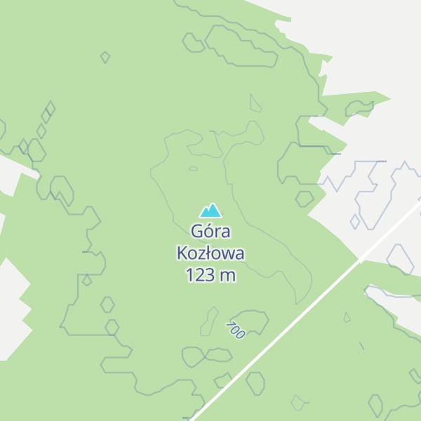 Map of Góra Kozłowa