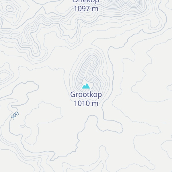 Map of Grootkop