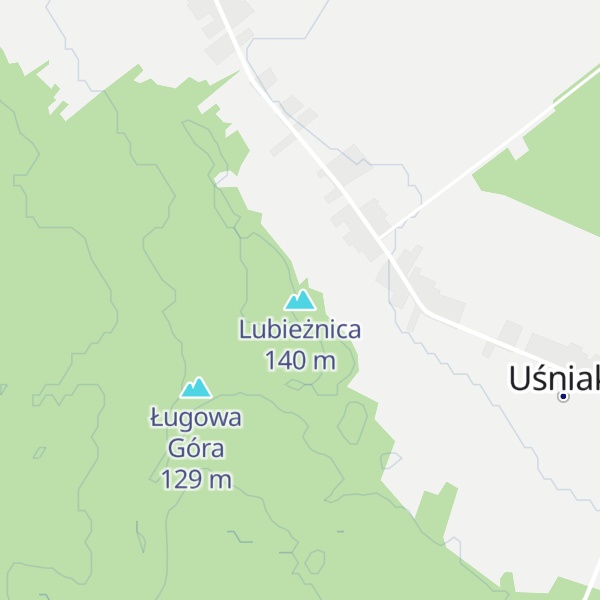 Map of Lubieżnica