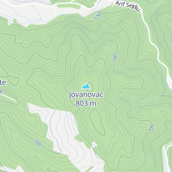 Map of Jovanovac