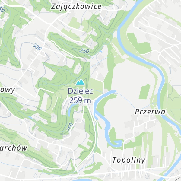 Map of Chata Słowiańska