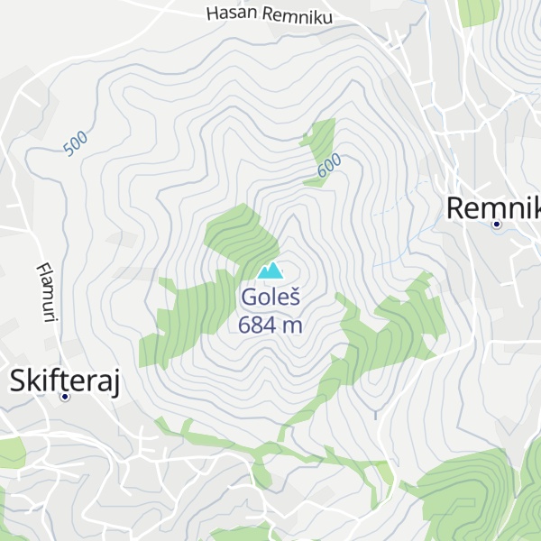 Map of Goleš