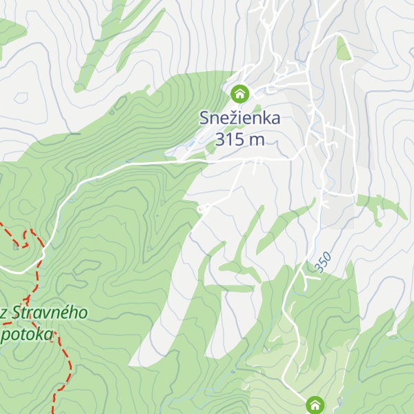 Map of Koniareň