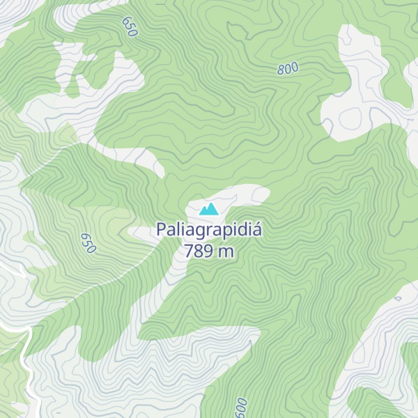 Map of Paliagrapidiá