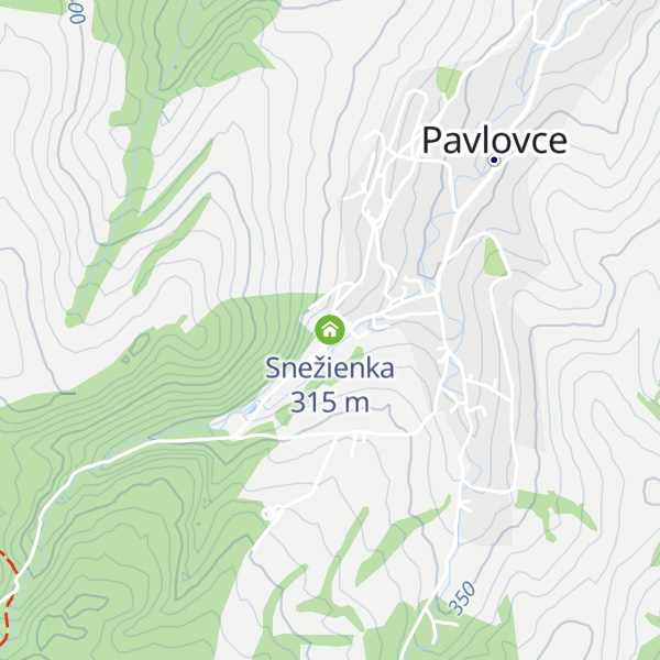 Map of Snežienka