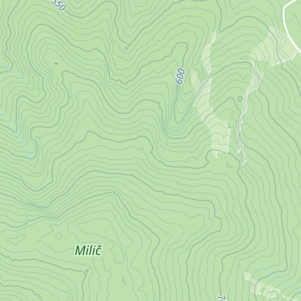 Map of Chata Spálená